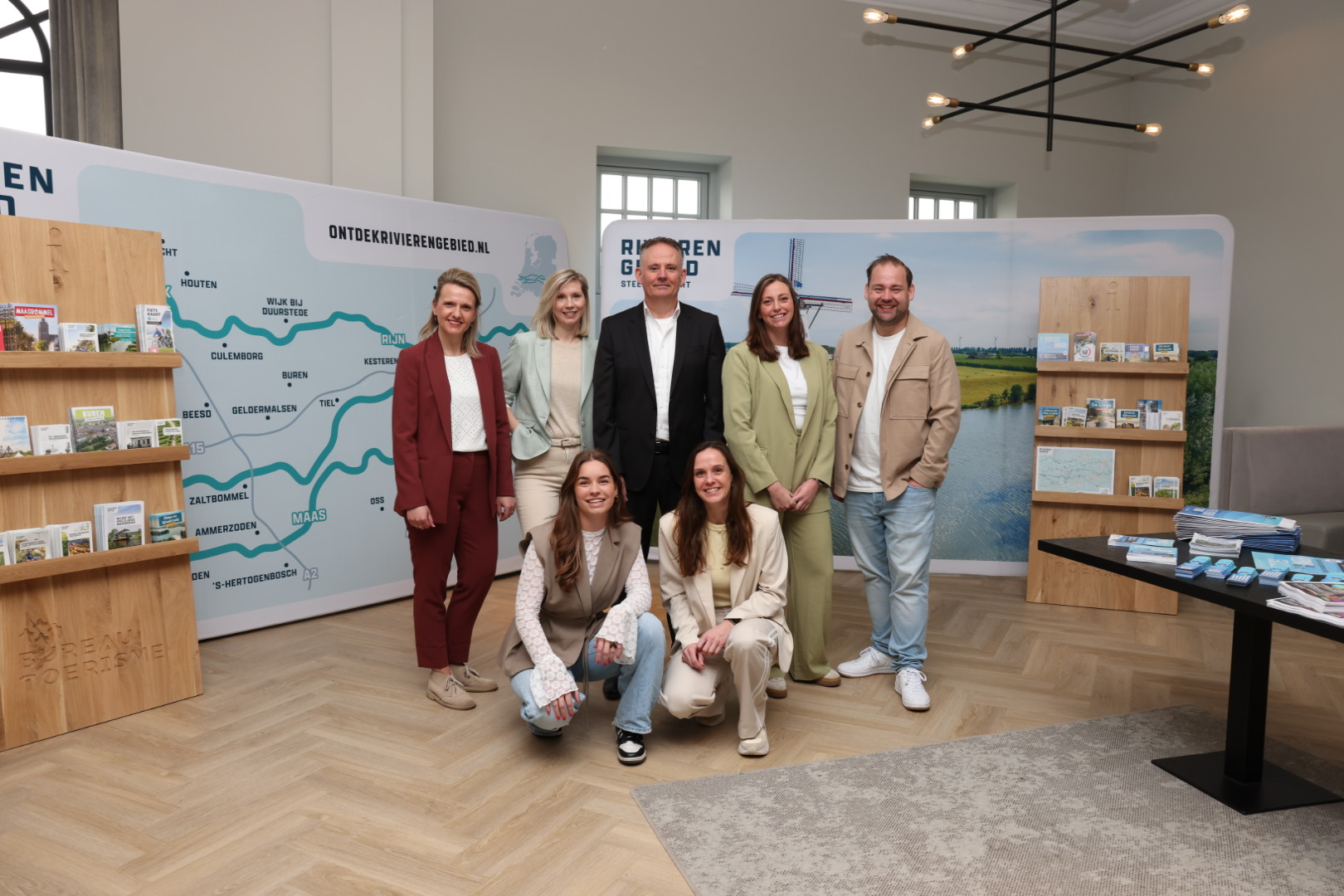 Het team van Stichting Bureau Toerisme
