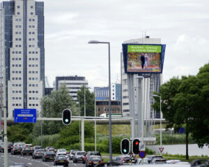 mast A16 toont wandelen