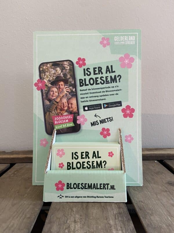 Bloesemalert-app: Display