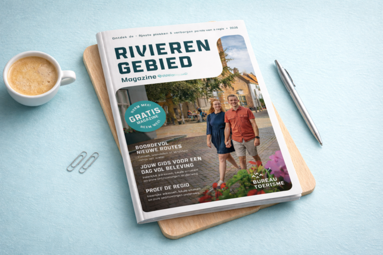 Mock up magazine Rivierengebied